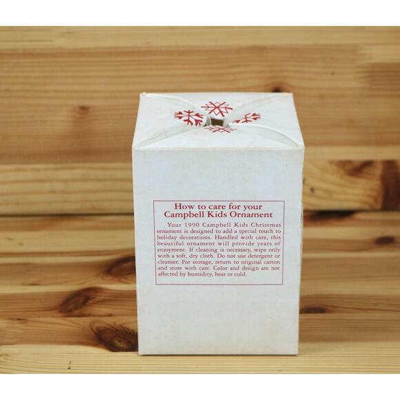 Campbells Collector's Edition Christmas Ornaments 1990 Vintage Lot of 6 - Picture 5 of 5